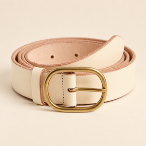 Women PU Leather Casual <b>Belt</b> Wholesale Adjustable Fashion Waist Custom Antique <b>Gold</b> Alloy Buckle 2.5cm Width 110-120cm Length - Product Image 4