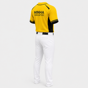 Tenue d'équipe professionnelle personnalisée, uniforme de baseball, taille plus, été, séchage rapide, respirant, antibactérien, nouvelle arrivée - Product Image 4