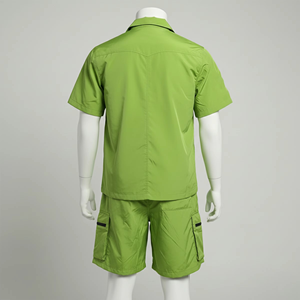 Conjunto de Camiseta y Pantalones Cortos de Lujo Blancos para Hombre, de la Mejor Calidad, con Logotipo Personalizado, Diseño de Diseñador, Conjunto de Verano de Dos Piezas para Hombre - Product Image 2