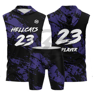 Uniformes de football américain pour hommes en polyester et élasthanne respirant extensible dans quatre directions - Product Image 5