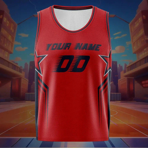 Camiseta de Baloncesto Personalizada con Nombre y Número - Poliéster Transpirable Perfecta para Deportes y Uso Casual Ideal para Actividades al Aire Libre - Product Image 3