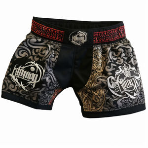 Custom Logo Muay Thai Shorts MMA Fighting Shorts Kickboxing Training Shorts Quick Dry Breathable <b>Martial</b> <b>Arts</b> <b>Wear</b> - Product Image 1