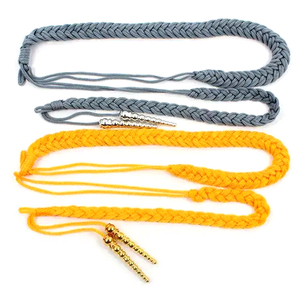 Private Label Decorative Aiguillettes Premium <b>Braided</b> Rope Craft <b>Accessories</b> with OEM Service OEM Size Wholesale Manufacturer - Product Image 1