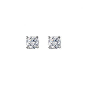 Brilliant High Carbon Diamond 925 <b>Silver</b> Stud <b>Earrings</b> For Women Elegant Jewelry For Wedding Engagement And Celebrations - Product Image 1