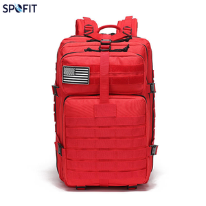 Sac à dos tactique Oxford camouflage style national personnalisé en gros 45L Molle imperméable antivol avec doublure en polyester pour hommes - Product Image 4