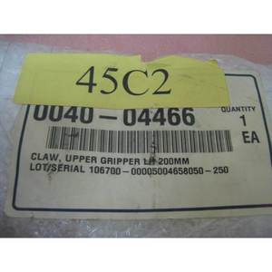 NEW AMAT 0040-04466 Claw, ตัวจับยึดด้านบน LR 200 มม. - อุปกรณ์และอะไหล่เซมิคอนดักเตอร์ระดับโลกที่เชื่อถือได้ - Product Image 1