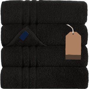 Ensemble de serviettes de bain en coton 100% premium, douces, absorbantes, séchage rapide, serviettes en éponge de luxe pour adultes, hôtels, spas, salles de bain, usage domestique - Product Image 3