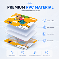 Tarjeta RFID Premium de 13.56MHz con Memoria de 1K, Certificación ISO, Impresión a Todo Color Personalizada, Tarjeta Inteligente de PVC para Control de Acceso