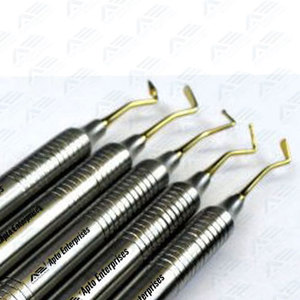 Instrumentos Quirúrgicos Dentales Manuales, Juego de Herramientas de Desincrustación Tipo Sickle, 2mm 2.5mm 3mm, Desincrustadores Dentales de Acero Inoxidable - Product Image 4