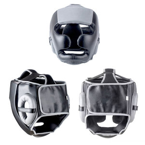 Protector de Cabeza Profesional de Cuero para Boxeo, Doble Visera, Protección Facial, Transpirable, para Entrenamiento y Sparring, Venta al Por Mayor - Product Image 6