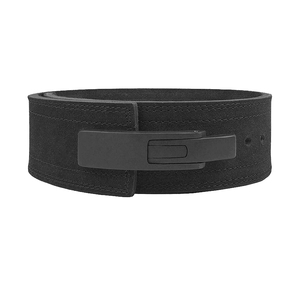 <b>Synthetic</b> <b>Leather</b> 10mm Powerlifting Belt Lever Buckle Cowhide <b>Leather</b> Adjustable Weightlifting & Powerlifting Heavy Duty - Product Image 2