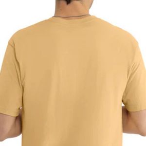T-shirt tubulaire idéal pour homme en coton doux, col rond, manches courtes, léger, décontracté, basique, confortable - Product Image 4