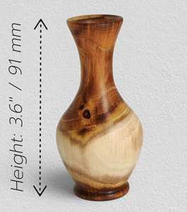 Vases à fleurs en bois faits à la main en gros pour hôtels, restaurants, décoration de mariage, boutiques de cadeaux et designers d'intérieur par AALIYAN IMPEX - Product Image 6