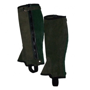 Genuine Leather Horse Riding <b>Chaps</b> Premium Quality Equine Accessories - Product Image 6