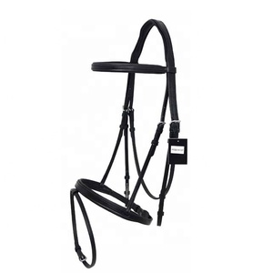 บังเหียนหนังแท้สำหรับการขี่ม้าบังเหียนม้าคุณภาพสูง - Product Image 3