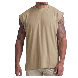 Débardeur de sport pour homme en maille, séchage rapide, pour musculation, fitness, sans manches, épaules larges, pour la gym - Product Image 1