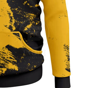 Sudaderas con Capucha de Invierno con Estampado por Sublimación, Nuevo Diseño, 100% Algodón, Ecológicas, Transpirables, de Secado Rápido, Ligeras, con Bolsillo, para Hombre, de Alta Calidad - Product Image 6