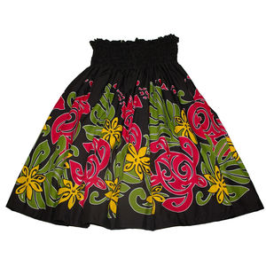 Vestido Maxi Floral Bordado Hawaiano de Otoño para Mujer, Vestido Informal Ligero de Algodón 100% para Vacaciones en la Playa o en una Isla Tropical - Product Image 5