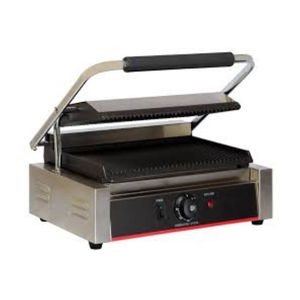 Grille-sandwich électrique commerciale en acier inoxydable, machine à griller les sandwichs à double plaque pour café, hôtel, restaurant - Product Image 1