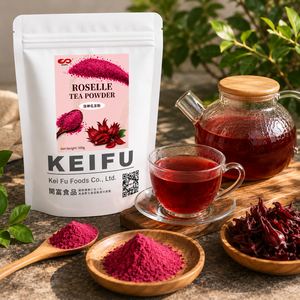 KEI FU Polvo de Té de Roselle 100g para té de burbujas o repostería - Product Image 4