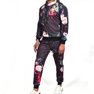 Survêtement pour homme en coton/polyester, nouveau style 2026, design élégant, respirant - Product Image 1