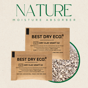 Mejor Arcilla Seca Kraft 2g X2 Desecante No Tóxico 100% Biodegradable Antimoho para Industrias Químicas del Papel - Product Image 1