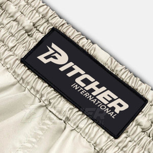 กางเกงมวยไทยแท้สไตล์คลาสสิกพร้อมขอบเอวยืดหยุ่นสำหรับการฝึกซ้อมและการแข่งขันศิลปะการต่อสู้ - Product Image 3