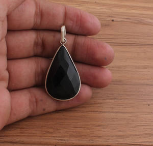 Vintage 925 Sterling Silver Zircon <b>Charms</b> Simple Wholesale High Quality Botanical Jewelry Necklace Making - Product Image 1