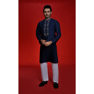 Shalwar Kameez traditionnel léger pour homme, en coton de qualité supérieure, vêtement confortable pour temps chaud - Product Image 1