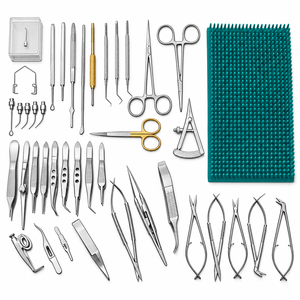 Set de Extracción de Cataratas Extracapulares, Instrumentos Quirúrgicos Oftálmicos, Kit de Cirugía Ocular ECCE para Hospitales, Clínicas y Cuidado Profesional - Product Image 1