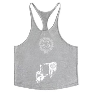 Débardeur graphique personnalisé pour homme – Vêtement de plage estival sans manches en jersey de coton respirant – Gilet décontracté – Fabricant - Product Image 2