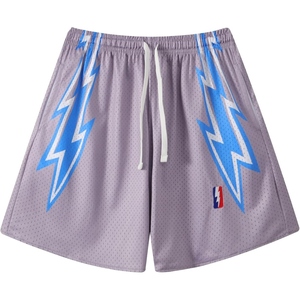 Shorts en mesh pour hommes, respirants, séchage rapide, pour la gym et le basketball, design personnalisé USA - Product Image 5