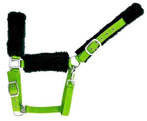 Cabestro de Nailon Personalizado con Cabezada de Cuero Estilo Silla Inglesa de Proveedor Indio Disponible en Varios Colores y Tamaños - Product Image 4