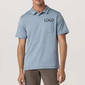 T-shirt pour homme à col rabattu, design uni, pour acheteurs en gros, service OEM, design avec logo personnalisé, prix avantageux pour les acheteurs - Product Image 1