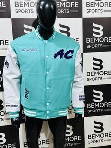 Veste décontractée pour homme, col montant, simple boutonnage, saison hiver, fabrication sur mesure, vestes universitaires pour homme de haute qualité - Product Image 4