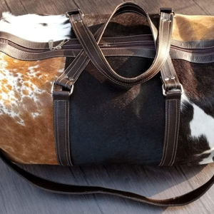 Bolsa de Viaje de Cuero Vacuno Genuino, Fabricante Mayorista, Equipaje de Viaje Personalizado, Bolsa Deportiva de Fin de Semana de Cuero Vintage - Product Image 5