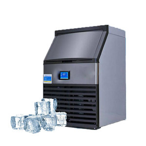 Máquina de Hielo para Mostrador para Negocios, Máquina Expendedora de Hielo de Alta Eficiencia, Uso Comercial, Agua Plateada - Product Image 2