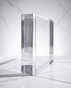 Modern Clear Solid Cube Model <b>Acrylic</b> <b>Block</b> 50mm Thick for for Displaying Watches Bracelets Retail Stores - Product Image 2