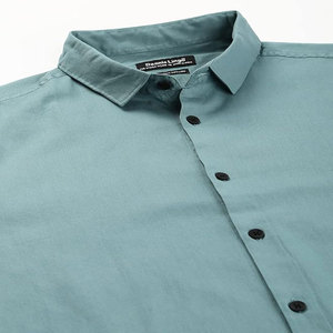 2024เสื้อเชิ้ตผ้าลินินผ้าฝ้ายวินเทจสำหรับผู้ชายทรงหลวมลำลองแขนยาวระบายอากาศได้พิมพ์ลาย3D กันรอยยับสำหรับวัยรุ่น - Product Image 5