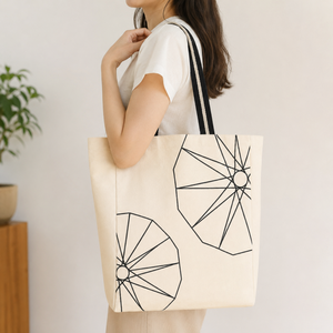 Bolsa de Tela de Algodón Personalizada, 300 GSM, con Estampado de Telaraña, Reforzada, Reutilizable, para Compras, Promocional, al por Mayor, OEM, Marca Privada, a Granel - Product Image 4