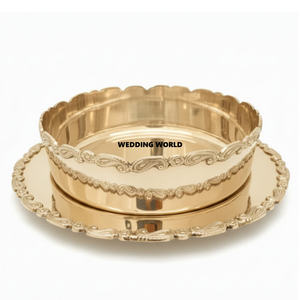 Juego de Dos Tazones para Chocolate de Acero Inoxidable, Plateados Brillantes, Aptos para Alimentos, Tazones para Dulces, Tazones para Chocolate de Diseño en Oferta - Product Image 3