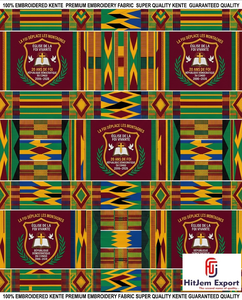Fabricante de Tela de Cera Kente Personalizada para Iglesias, Uniformes Africanos para Aniversarios Religiosos, Proveedor y Exportador OEM ODM - Product Image 3