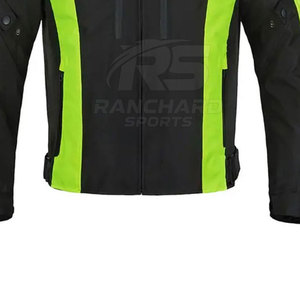 Men Motorbike Leather Jacket Racing Gear Protective Durable Outdoor Riding Streetwear Fashion Slim Fit Heavy Duty Wear - Product Image 6