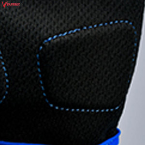 Guantes de Levantamiento de Pesas Vantrex Industries VI-WLG-01, Medios Dedos, Malla Transpirable, Antideslizantes, Palma Acolchada, Soporte para Muñeca, Agarre para Gimnasio - Product Image 6
