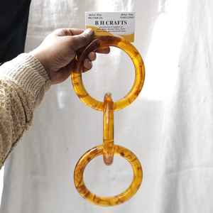 งานศิลปะตกแต่งผนังแบบโซ่เชื่อมต่อทรงกลมเรซิ่นอีพ็อกซี่สมัยใหม่ ดีไซน์ศิลปะสวยงาม - Product Image 4