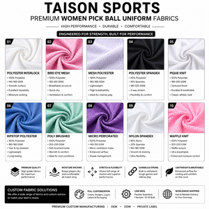 Men Pickleball Uniform 160 GSM Moisture Wicking Breathable Anti-Bacterial UV Protection Polyester Mesh Teal <b>White</b> Panel <b>Skirt</b> - Product Image 2