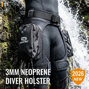 Aropec - Funda de Neopreno de 3 mm para Buceo, Pantalones Cortos Ajustables con Bolsillos en el Muslo y Bolsillos con Cremallera de Nailon 600D para Buceo y Espeleología, OEM/ODM - Product Image 2