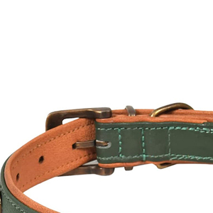 Competitive Rates Studded Leather Collar For Dogs <b>Machine</b> Stitched Long Term Use Premium Texture Comfortable Dog Leather Collar - Product Image 6