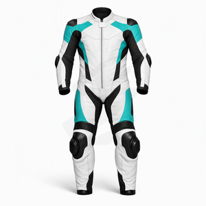 Branded Motorbike Suit for Men Custom <b>Leather</b> Motorcycle Racing <b>Outfit</b> with Individual Sizing for Teams and Bulk Orders - Product Image 5