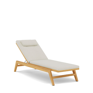 Chaise longue avec cadre en teck, pour piscine, Patio d'hôtel, expédition rapide, qualité commerciale directe d'usine - Product Image 6